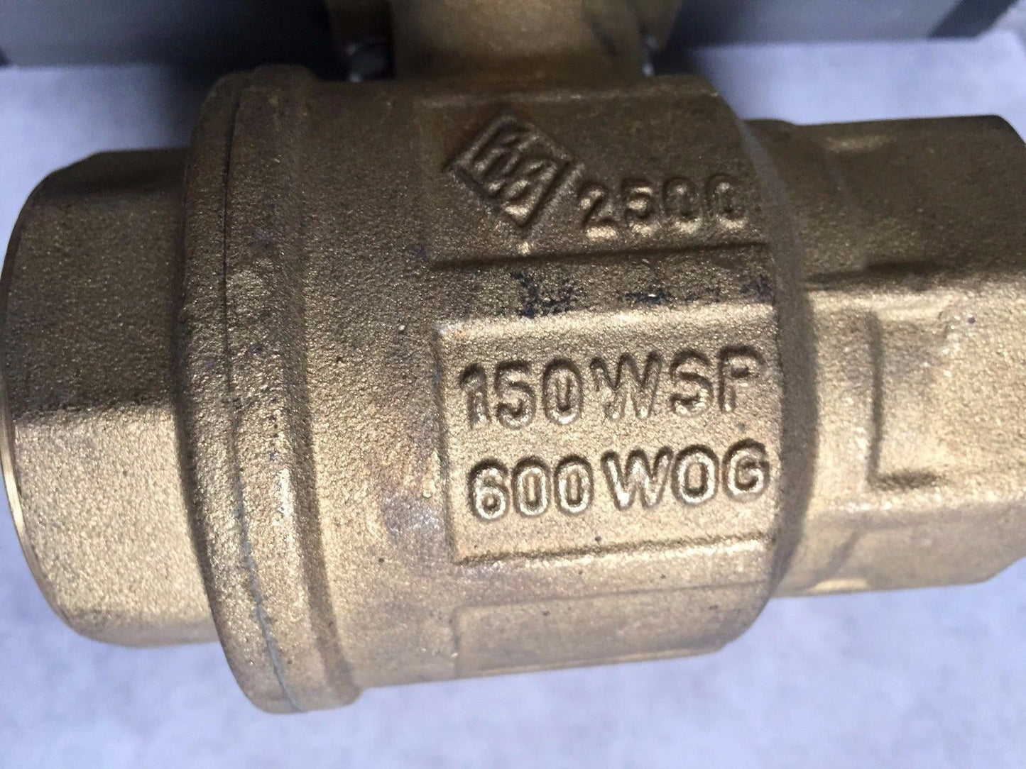 New Air-Con 085N,2500,150Wsp 600Wog Pneumatic Actuator, 1-1/2" Npt,Bz