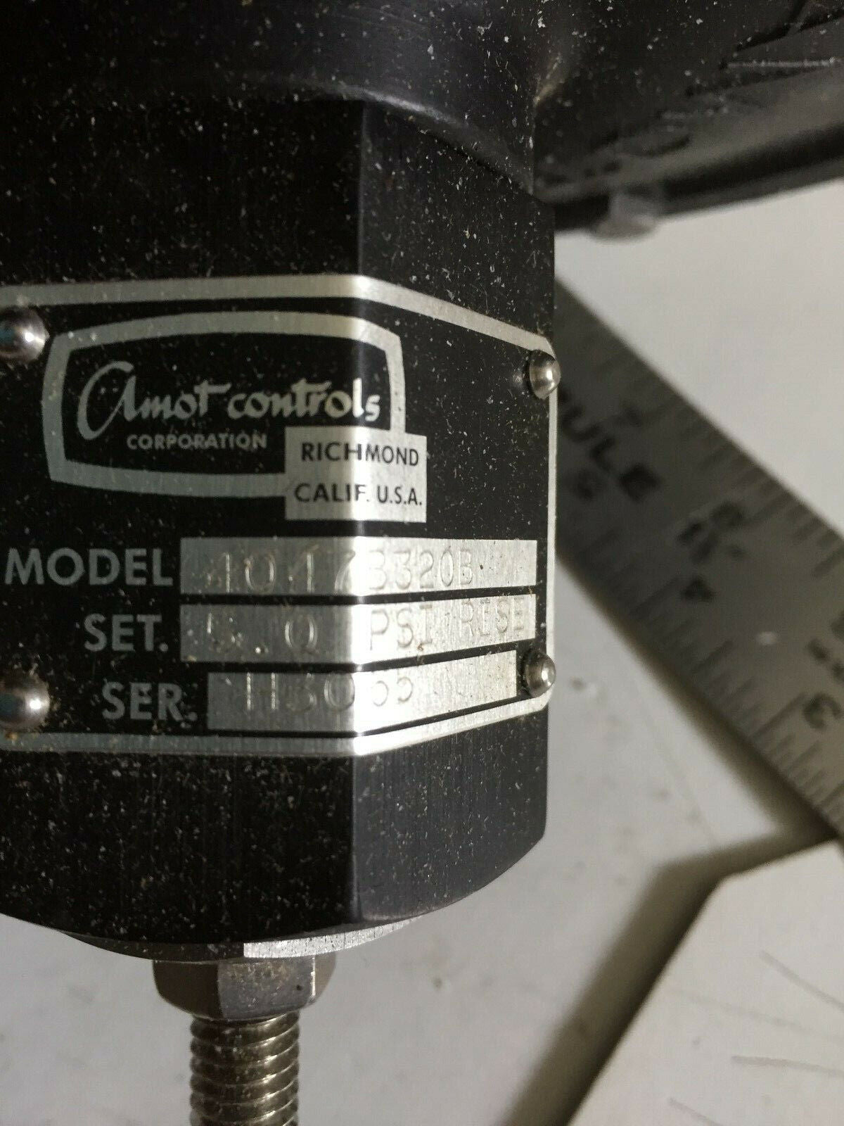New Amot 4047B320b Controls Valve Low Pressure Control 5Psi Rise 2.5-11Psi,Aj
