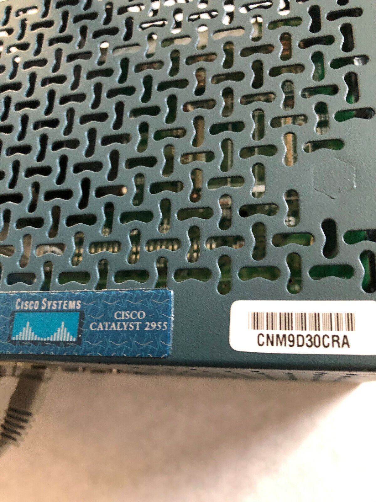 Cisco Cnm9d30cra Catalyst 2955,Cisco Ws-C2955t-12, Ethernet Switch,Eb,Ay