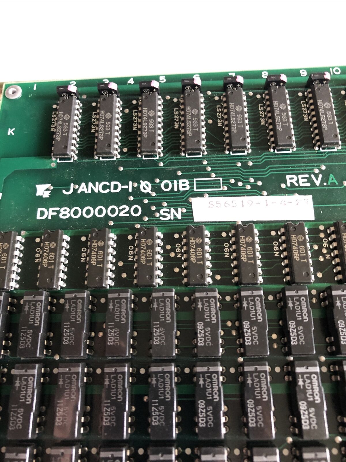 Yaskawa Jancd-I0 Oib,Df8000020,Jancd-10O1b Cnc,Jancd-I0 Oib,Jancd-Io01b,Bt,Dj,Be