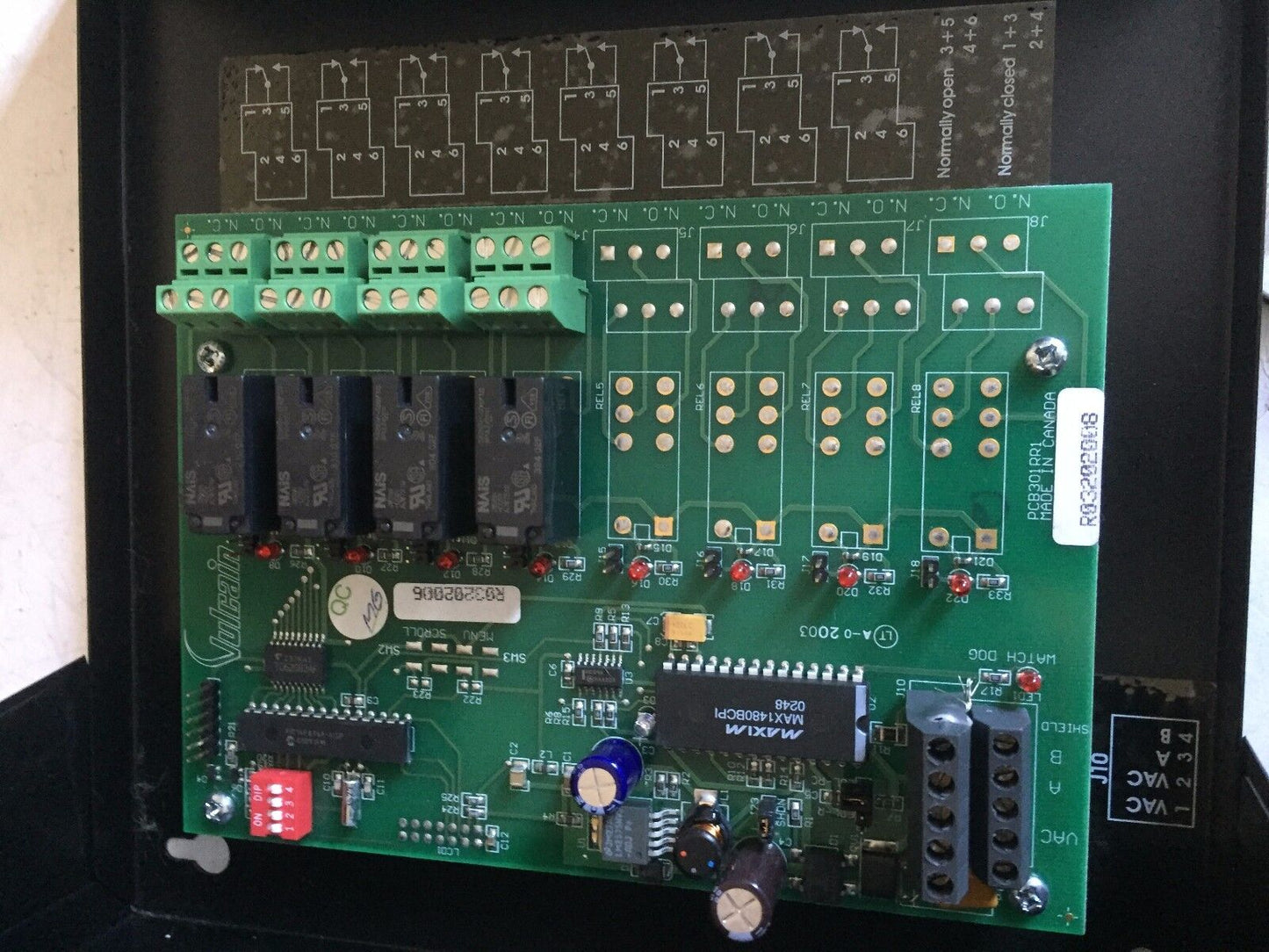 Vulcain Va-201R Honeywell Relay Module Va-201R,18-27Vac Alarme,Tl