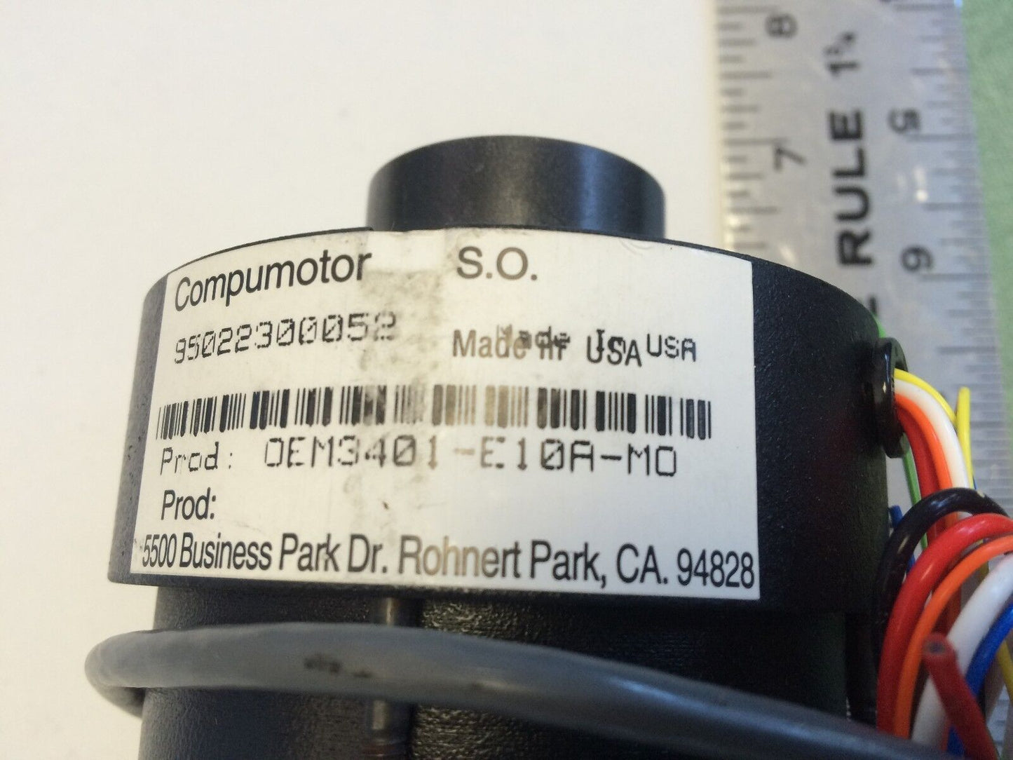 Parker 41-014863-01,Oem3401-E-A,Compumotor Oem3401-E10a-Mo Servo Motor,Ei