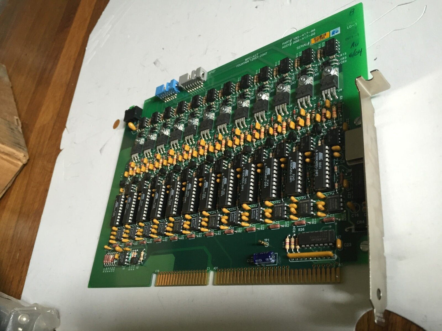 Web 185-417-00,800-417-00 Printing Fountain 12Key Cont,Wpc-417,Ti