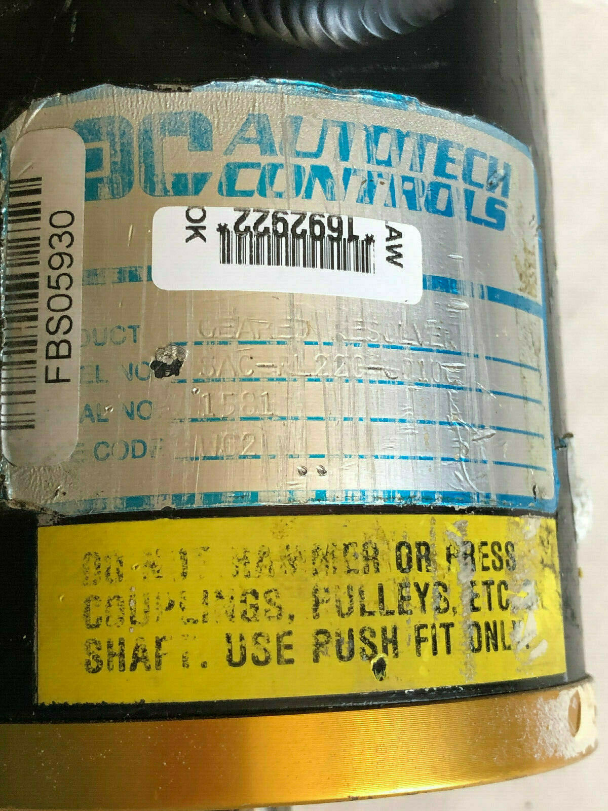 New Ac Sac-Rl220-G010c,Autotech Controls Sac-Rl220-G01dc Resolver Motor,Ar