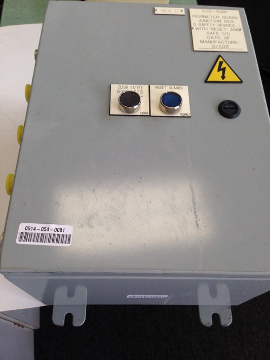 New Tdm Ecs-4081 Perimeter Guard Junction Box With Reset & Safe I/O,Fb
