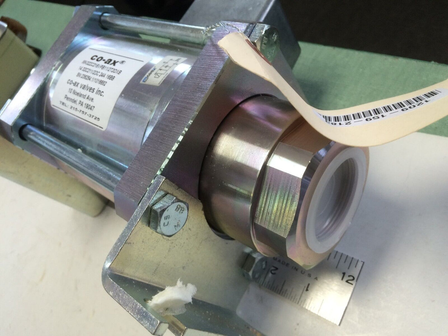 Co-Ax Mk 32 Nc Emulsion Solenoid Valve,1-1/2" Npt,Mk322c216vpb11/2T2oxb,Bq