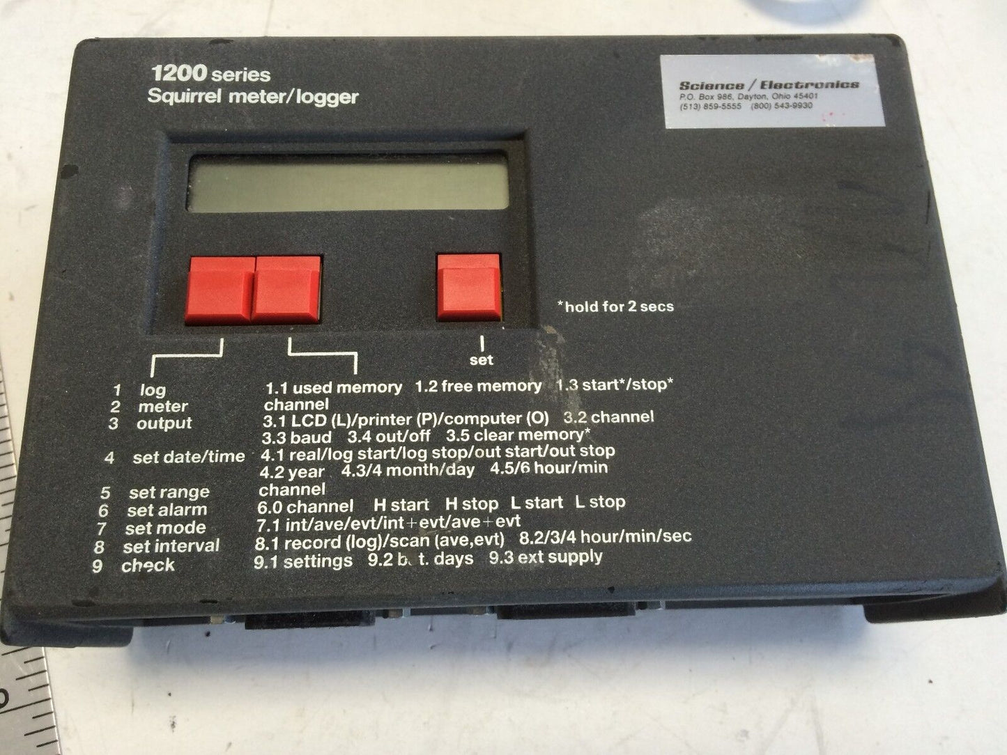 Grant 1205,1200 Series Science Electronics 1205 Data Logger  Squirrel Meter,Eh