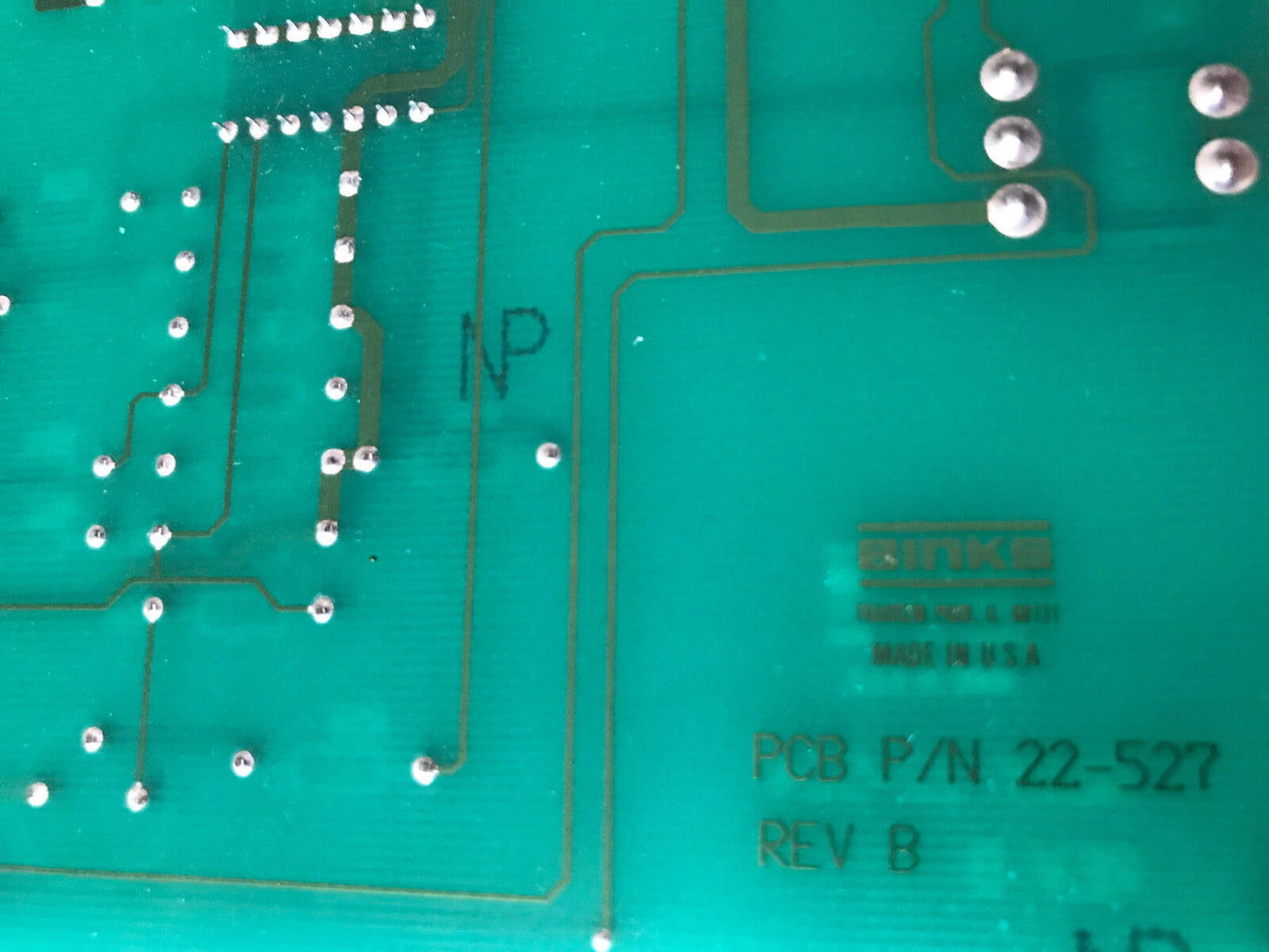 New Binks 22-527,Binks Pcb P/N 22-527 Rev B,Binks 22-527,Sc