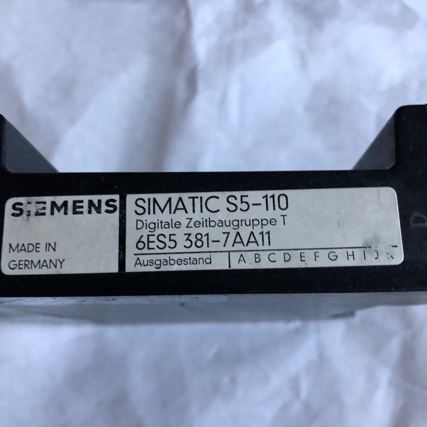 Siemens Timer/Counter Module 6Es5-381-7Aa11,Simatic S5-110,Dd