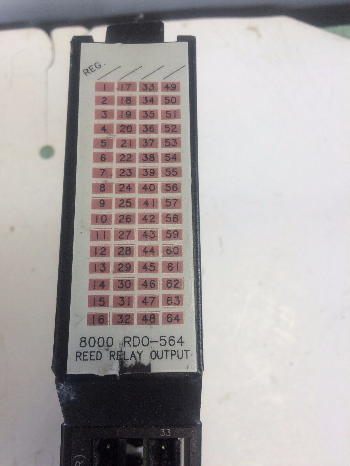 Reed 8000-Rdo-564  Relay Output Module Spectrum 8000-Rd0-564,Spectrum 8000,Bl