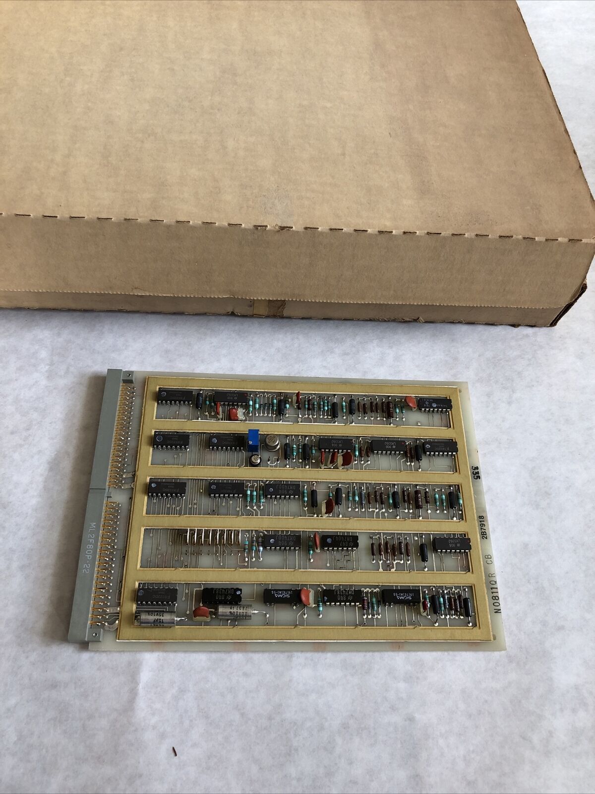 New Foxboro Ml2f80p-22,N0811qr Cb,No811qq-E,2B7918 Board ,Db