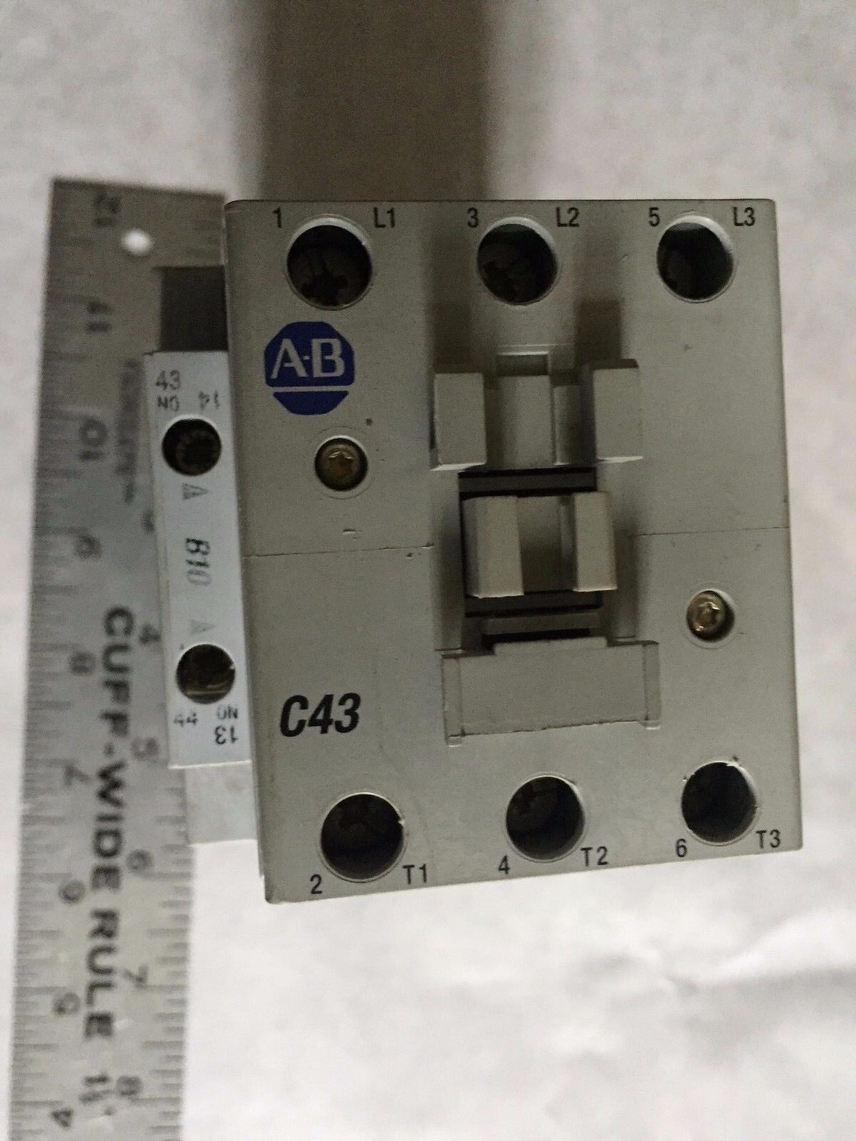 Allen Bradley 104-C43dj22,100S,Allen Bradley C43 Reversing Contactor,24V Coil,Bm