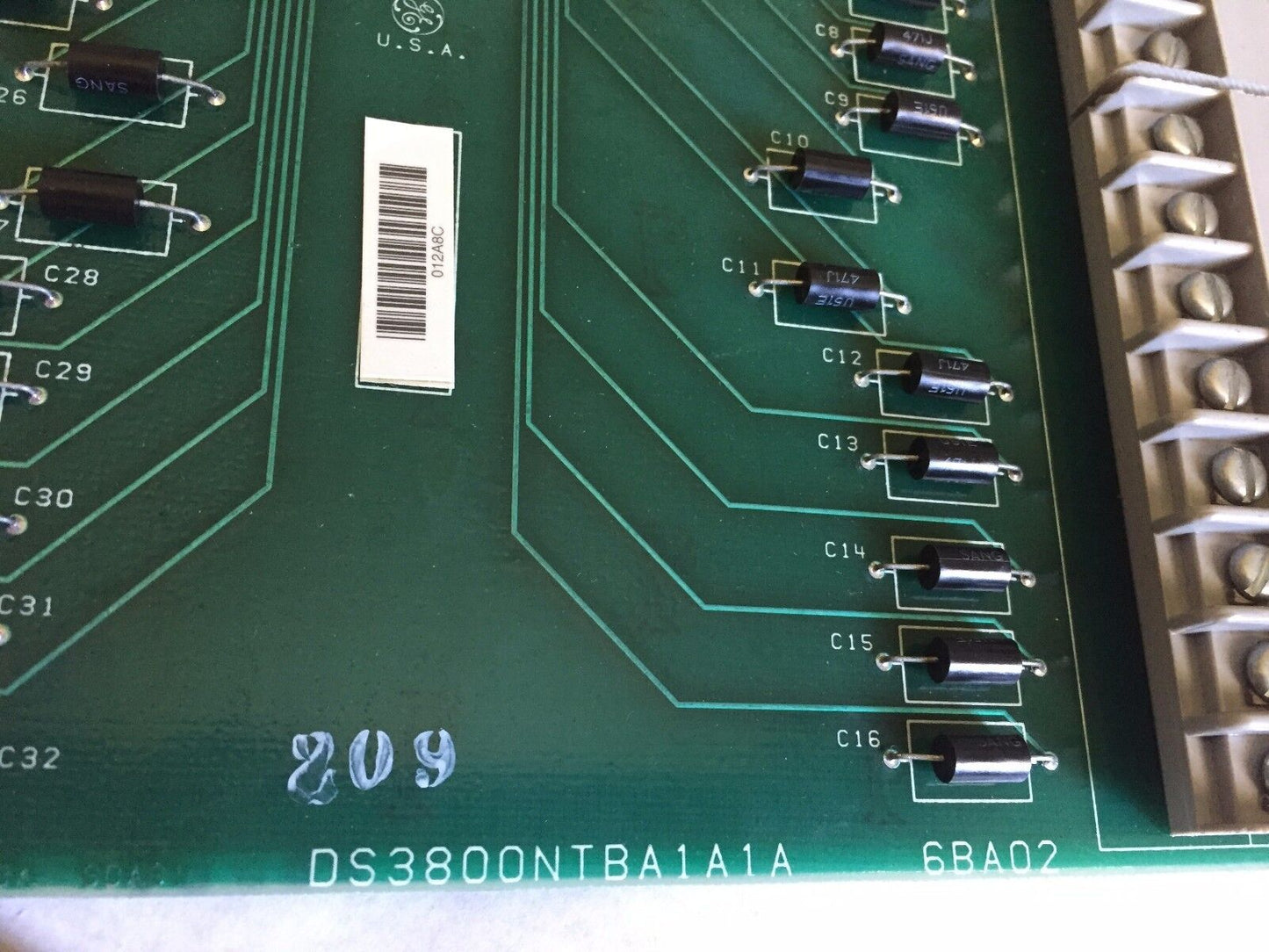 General Electric Ds3800ntba1a1a 6Ba02,G.E. Ds3800ntba1a1a,Cx
