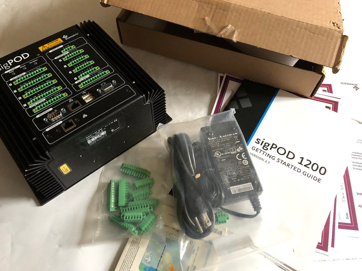New Sciemetric 1204-0H00 Process Monitor,Sciemetric Sigpod,Sig Pod,1204-Ohoo,Ed