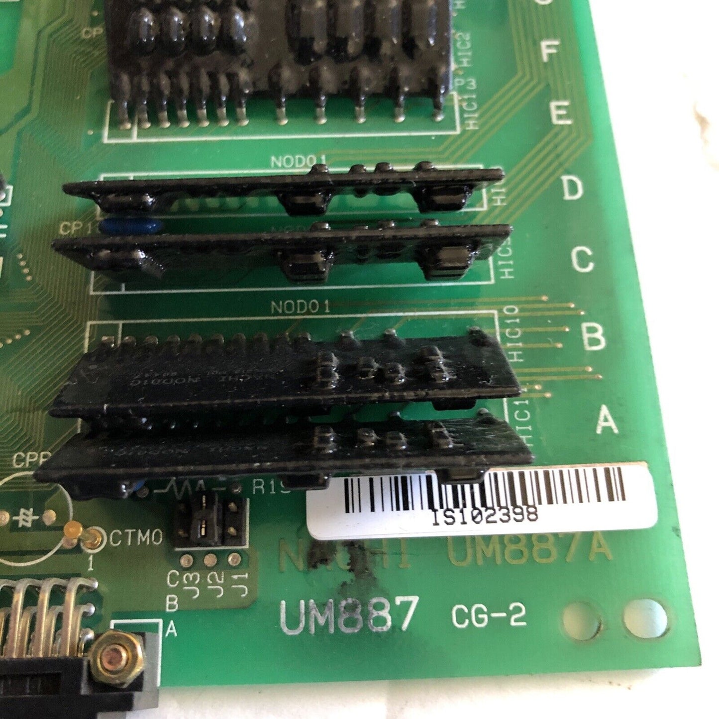 Nachi Um887a,Nachi Um104 Circuit Board Unit Very Good Condition,Be