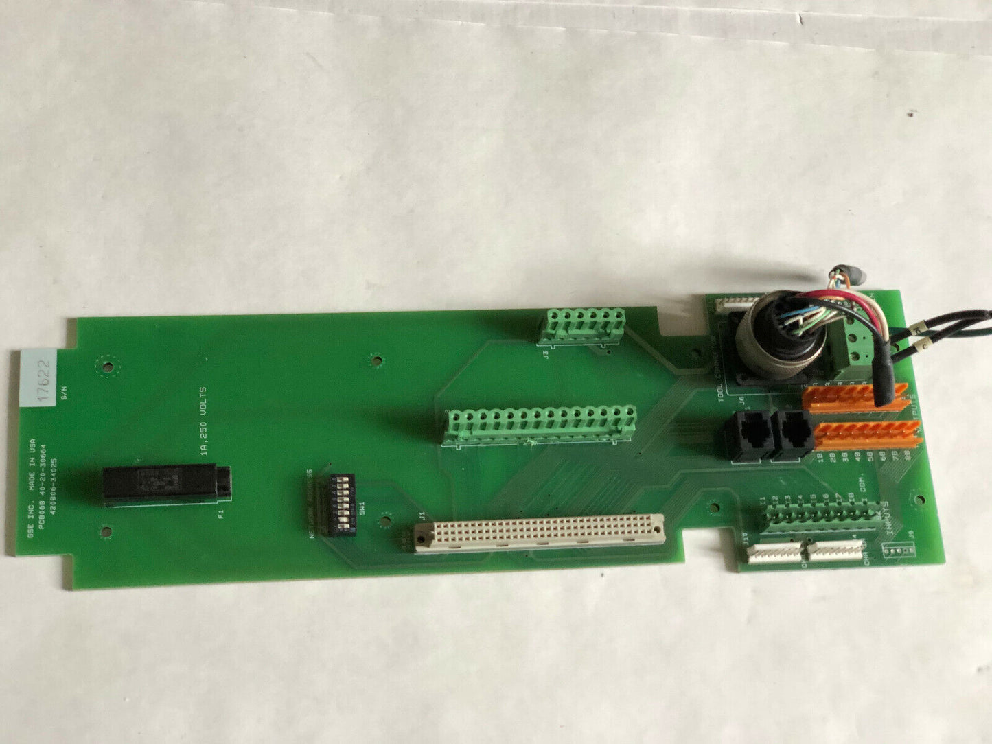 Gse Pcb06b 40-20-30664, Pc806b  420806-34025 Controller,Cf