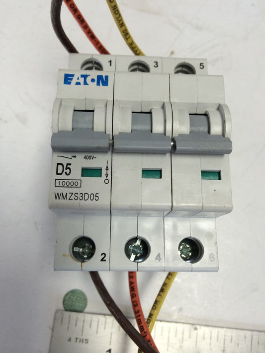 Eaton D5  Wm Zs3d05 Circuit Breaker At62e,Fg