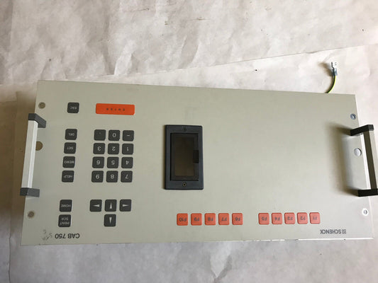 Schenck Cab 750 Measurement, Correction System Keyboard 018373.03 L1 Aftv700,Ah