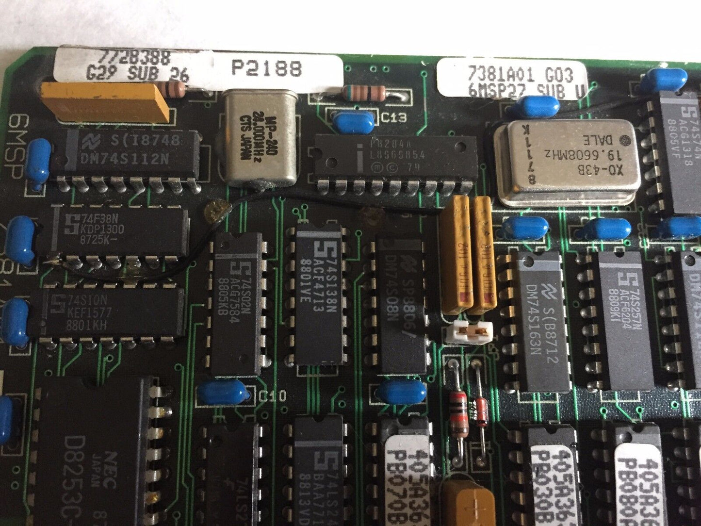 Westinghouse 6Msp 7381A01 G03,Westinghouse 6Msp 7381A01 G04 Board,Bl