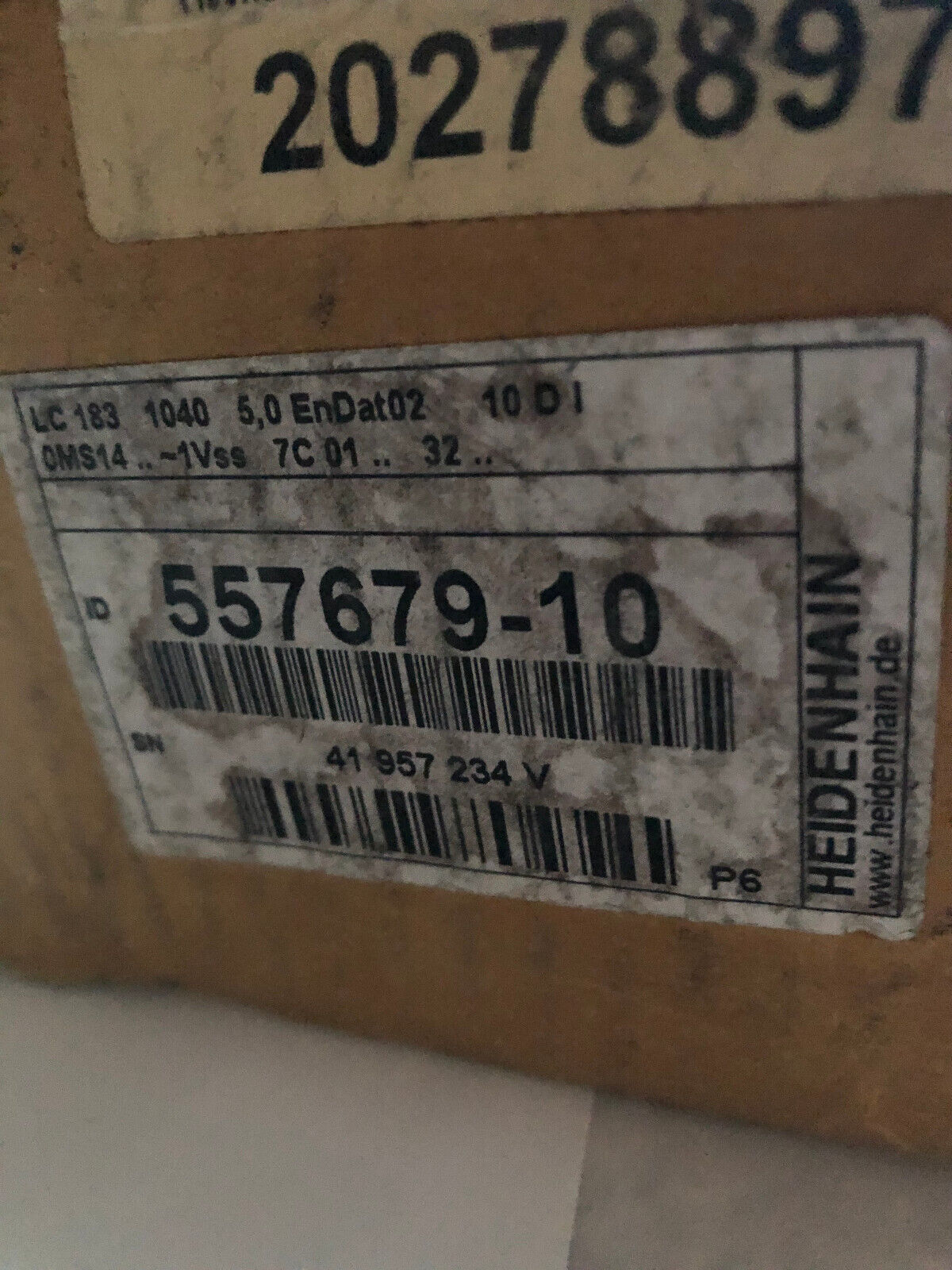 New Heidenhain 557679-10 Linear Encoder 1040 Mm,Ae Lc 1X3 Id 582 578-06 P5,Bc