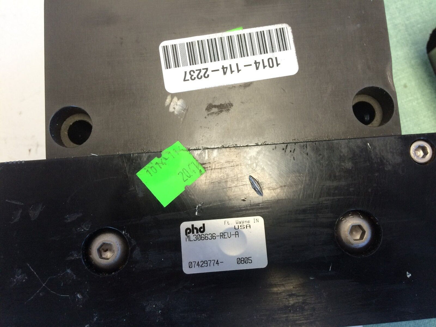 Phd Ml306636-Rev-A Pneumatic Parallel Gripper 07429774 0805,Ml306636 Reu A,By