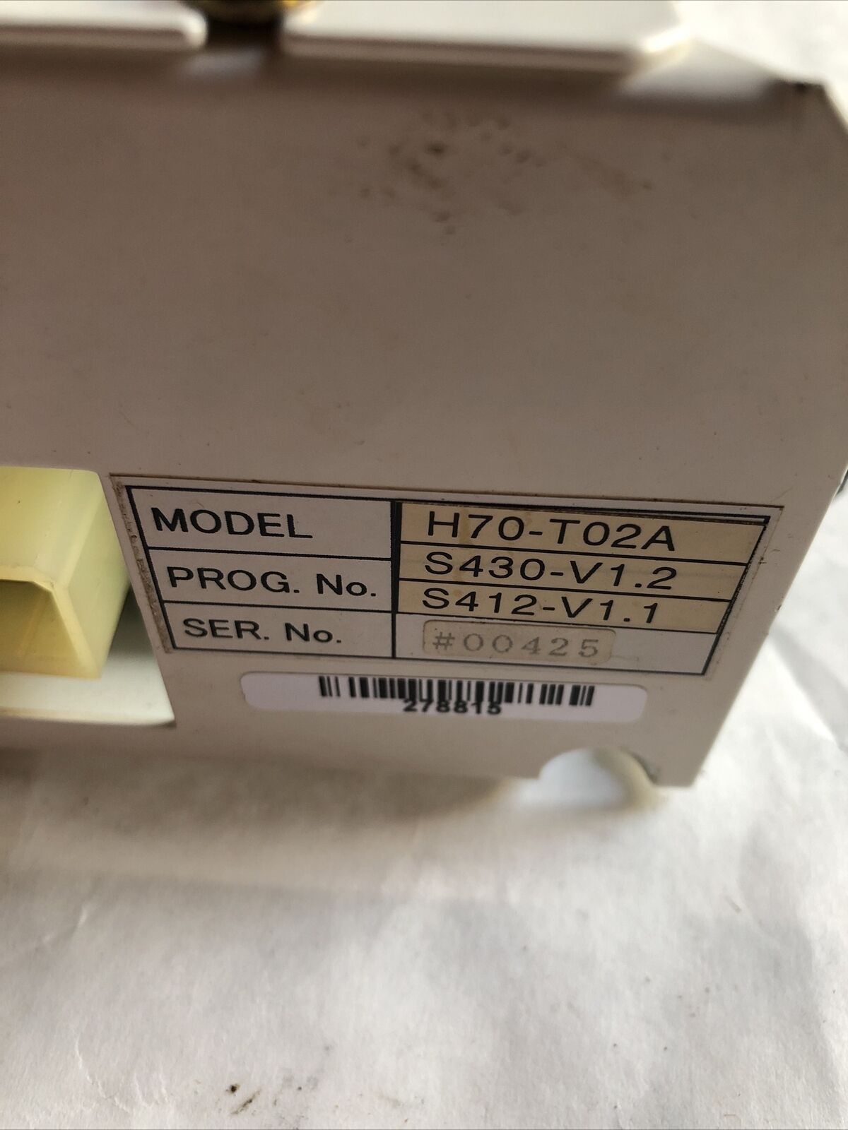 Weltronic H70-T02a, Wtc A2-1225-30,S430-V1.2 Inverter Welding Timer,Ee,Fb