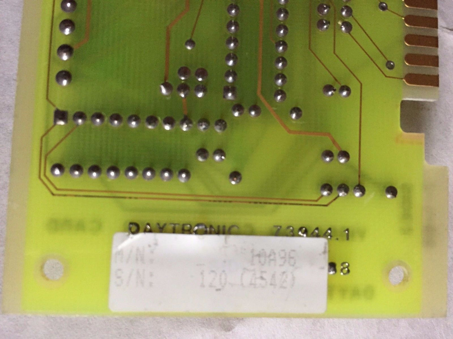 Daytronic 10A96,7-1-88 Amplifier Accelerometer Daytronic 10A96 A70 1.2,Bt