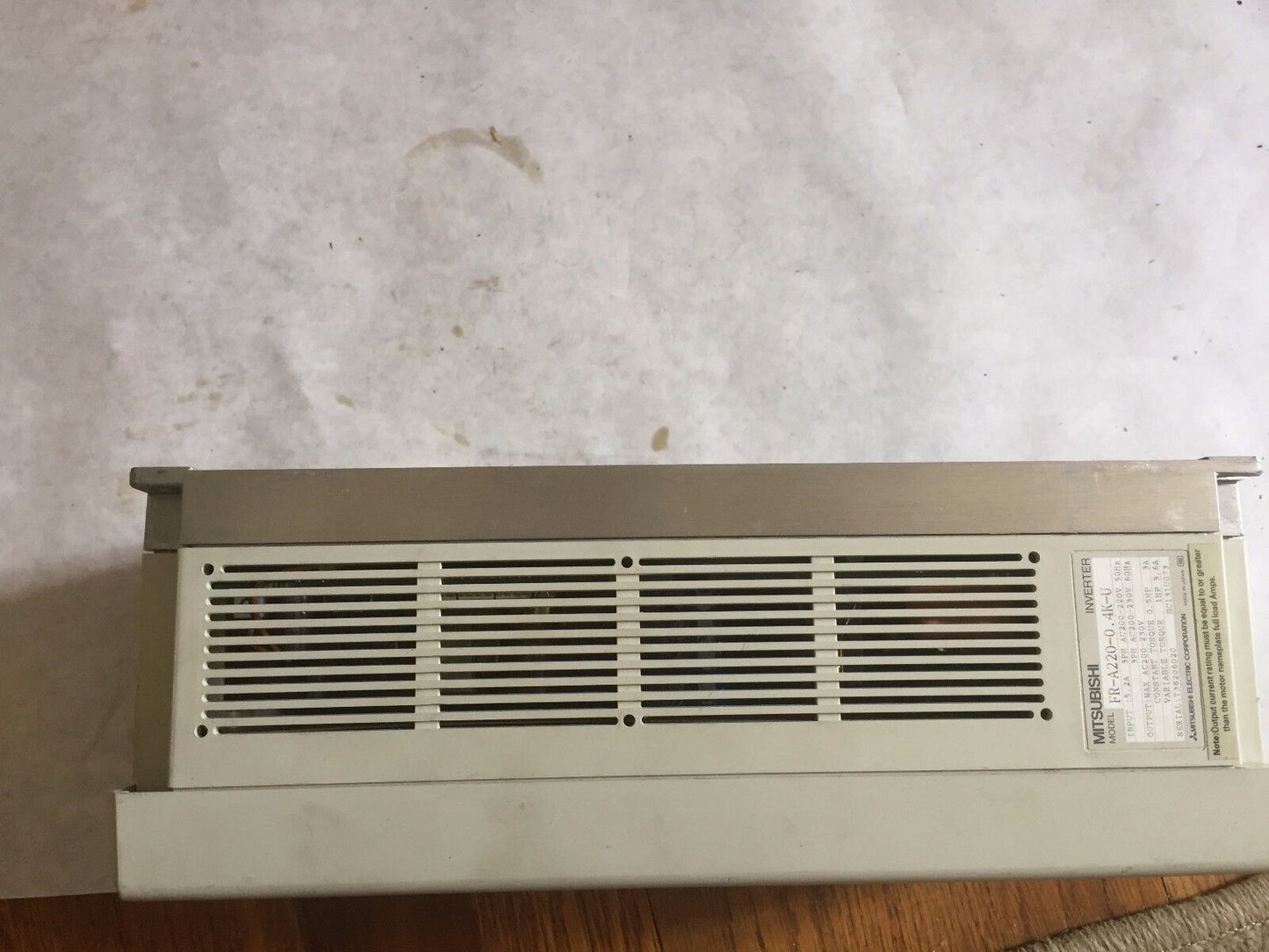 Mitsubishi Fr-A220-0.4K-U Frequol Inverter 3Ph,Mitsubishi Frequrol-A200,De