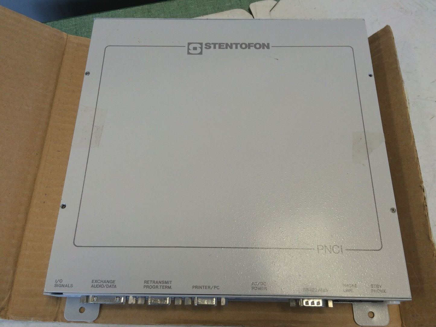 New Stentofon No 93000254-B Network Interface Pnci Norway Ver 1009400100,Ev
