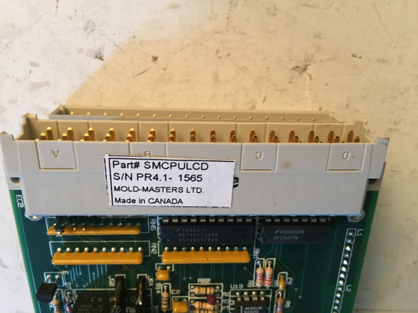 Mold Masters Smcpulcd,90-013-502A-4.1 Cpu,Smcpu-20,90-013-502A-4.1,Sv