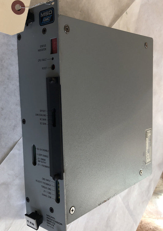 Cleveland Cmc 53004M000008,44520101 Micro Processor Servo Drive,4Kw,Bg