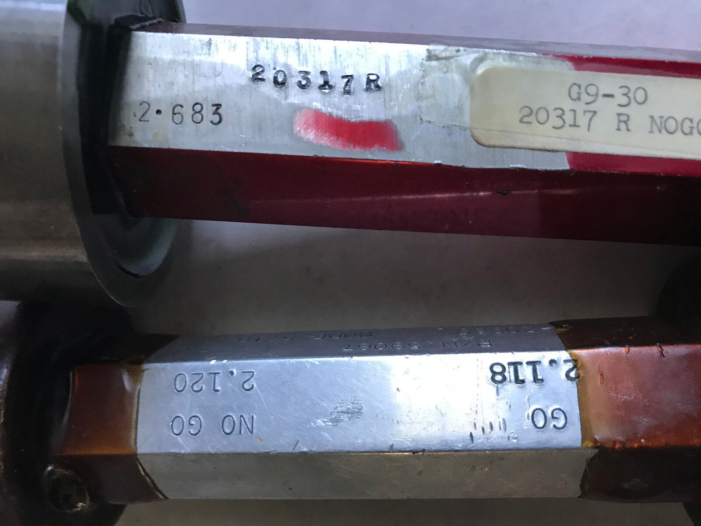 Lot Plug Gage Go Nogo Van Keuren  Pmc,Everard 2.118,2.120,2.683,Es