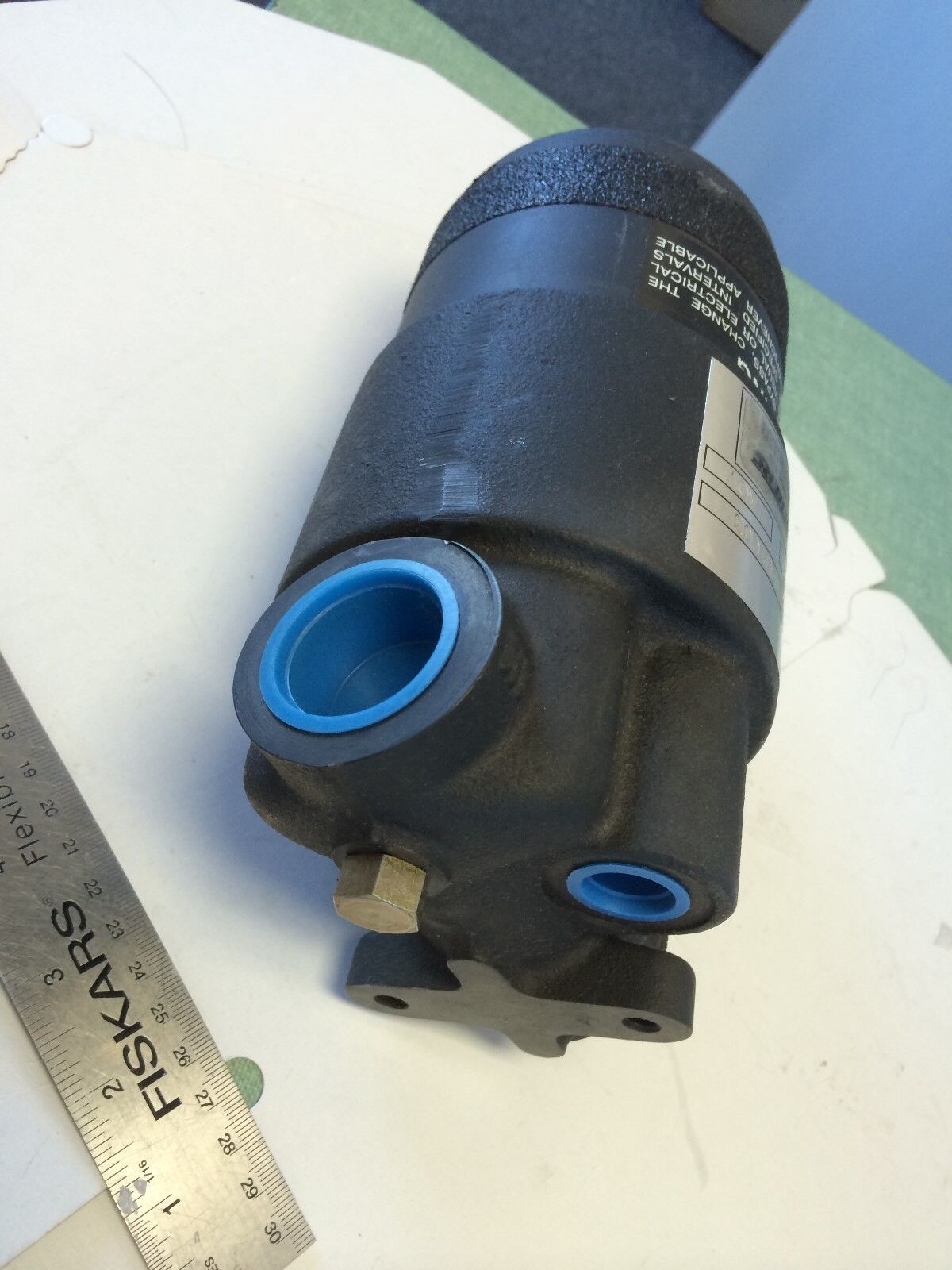 1” Npt Vickers H3501b4ybb1c03 Hydraulic Filter,3 Micron,50 Gpm,P-230304-01B,Fd