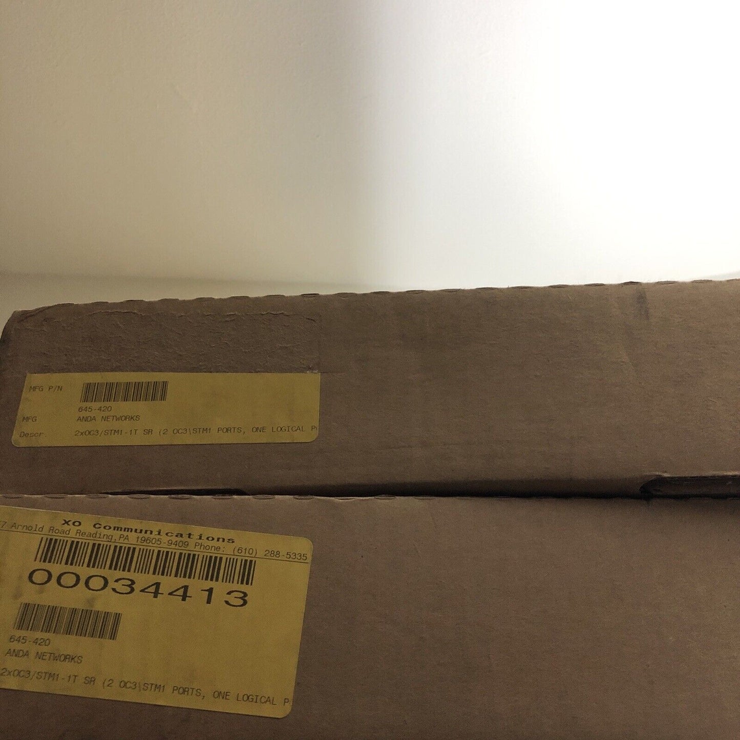New Anda 2Xoc3/Stm1-1T,Pca 8200-0118-01 Networks Logical Trunk Ee4000 645420,Cr