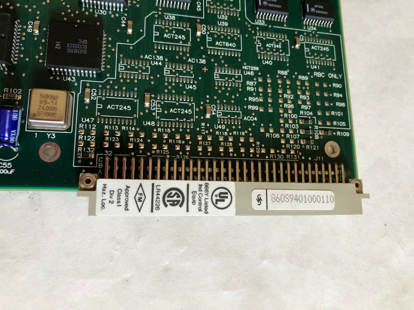 New Siemens 505-7201 Field Interface Module 2800437, Pwb2800436-0001,Cl