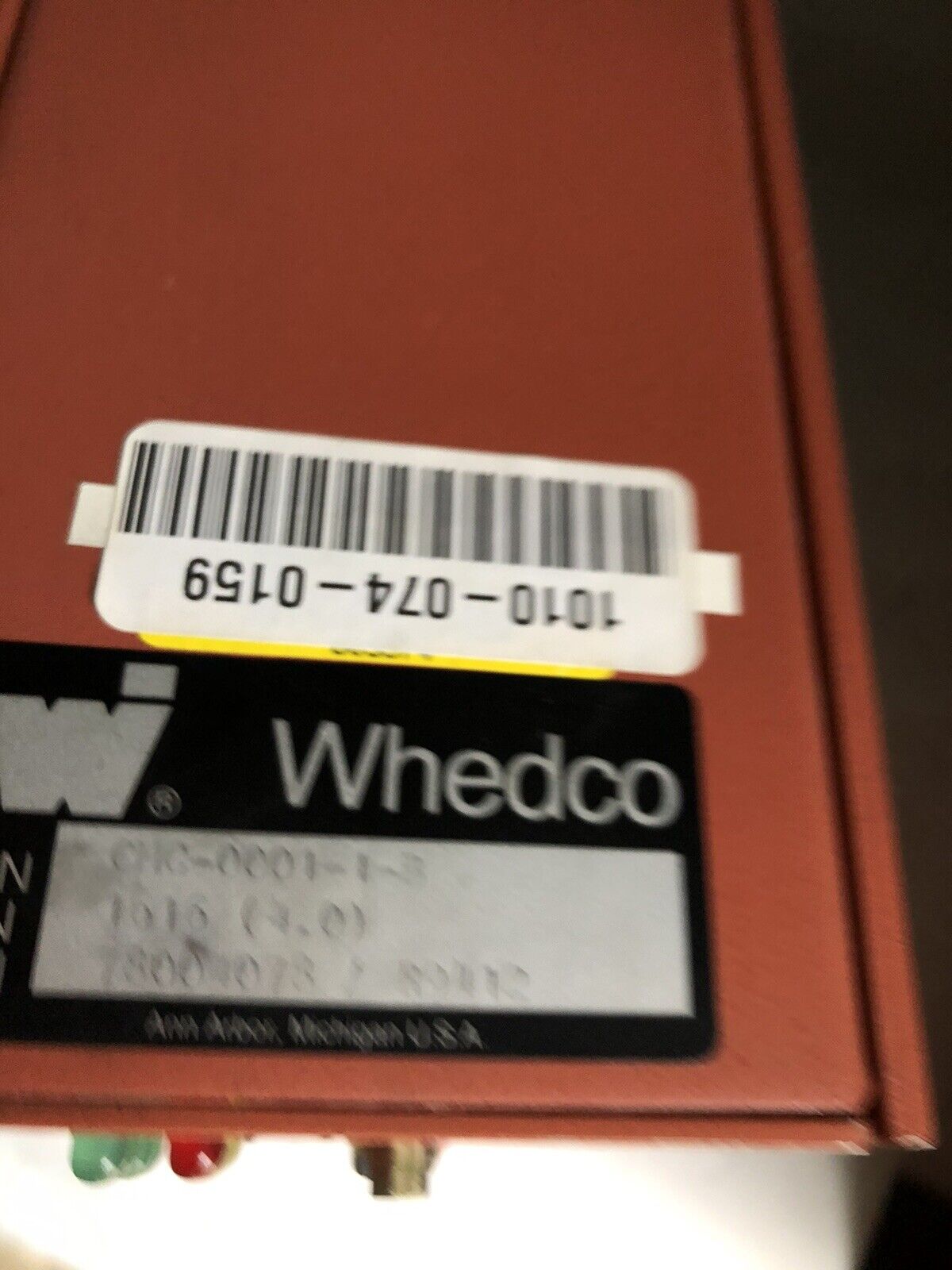 Whedco Cmc-0001-1-B Servo Motor Controller Drive Imc,Whedco 78004078/R9412,Tk