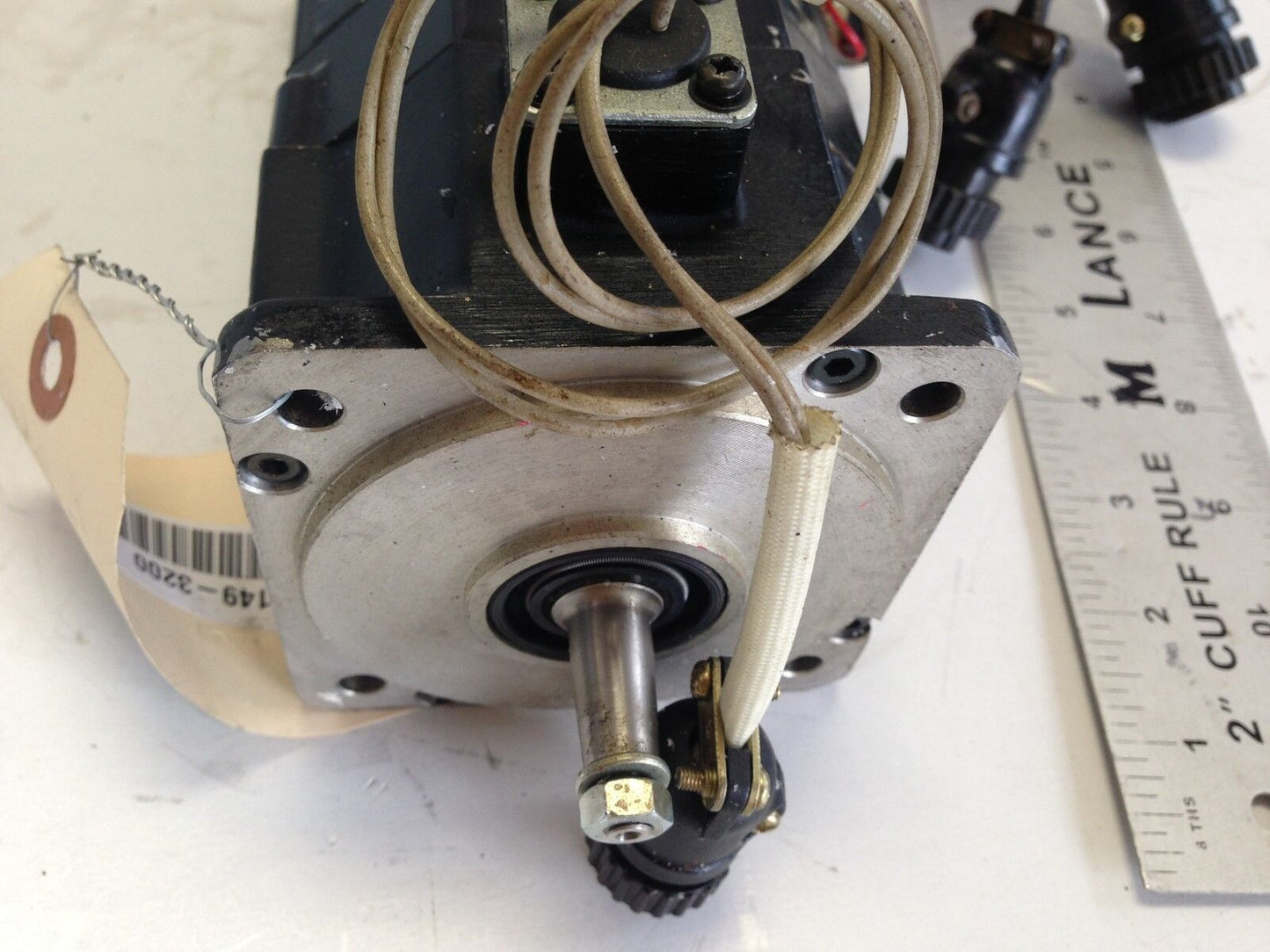 Fanuc A06b-0522-B351-R Ac Servo Motor,  90 Vdc, 2000 Rpm,3Ph,Fanuc 1-0,1-O, Bk