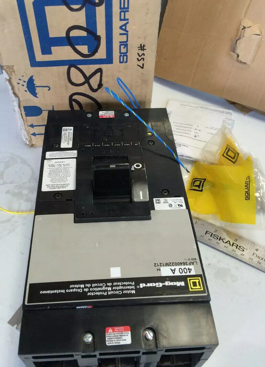 Square D Laf3640022m1212,400A 3P Mag-Gard Reliance Electric Circuit Protector,Bn