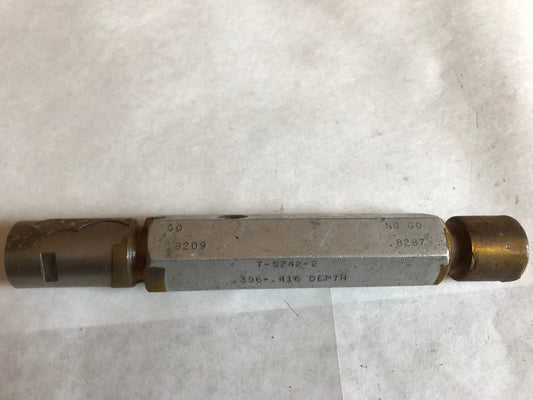 The Pipe Machinery 8209,8287 Go No Go Plug Gauge Inspection Gage .8209 .8287,Ag