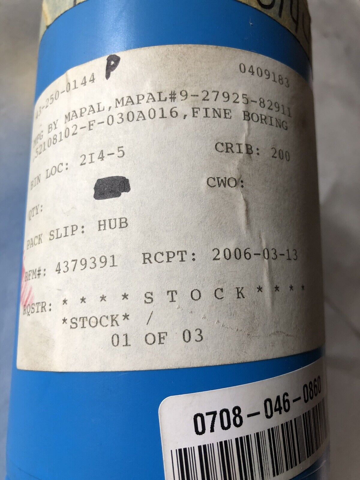 Mapal 749473 Boring Bar Toolholder,30Mm-Dia,Hsk-C-63-Shank,9-27925-82911,Bs