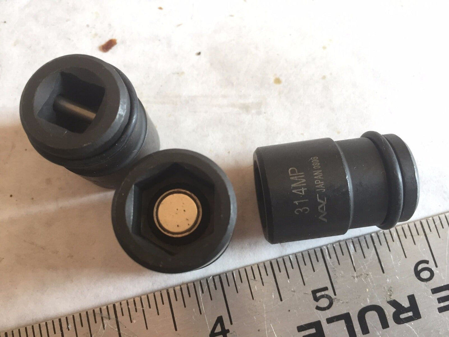 New Lot 3 Nac 314Mp 14Mm Magnetic Assembly Sockets Japan 0806,Aac Japan 0006,Am