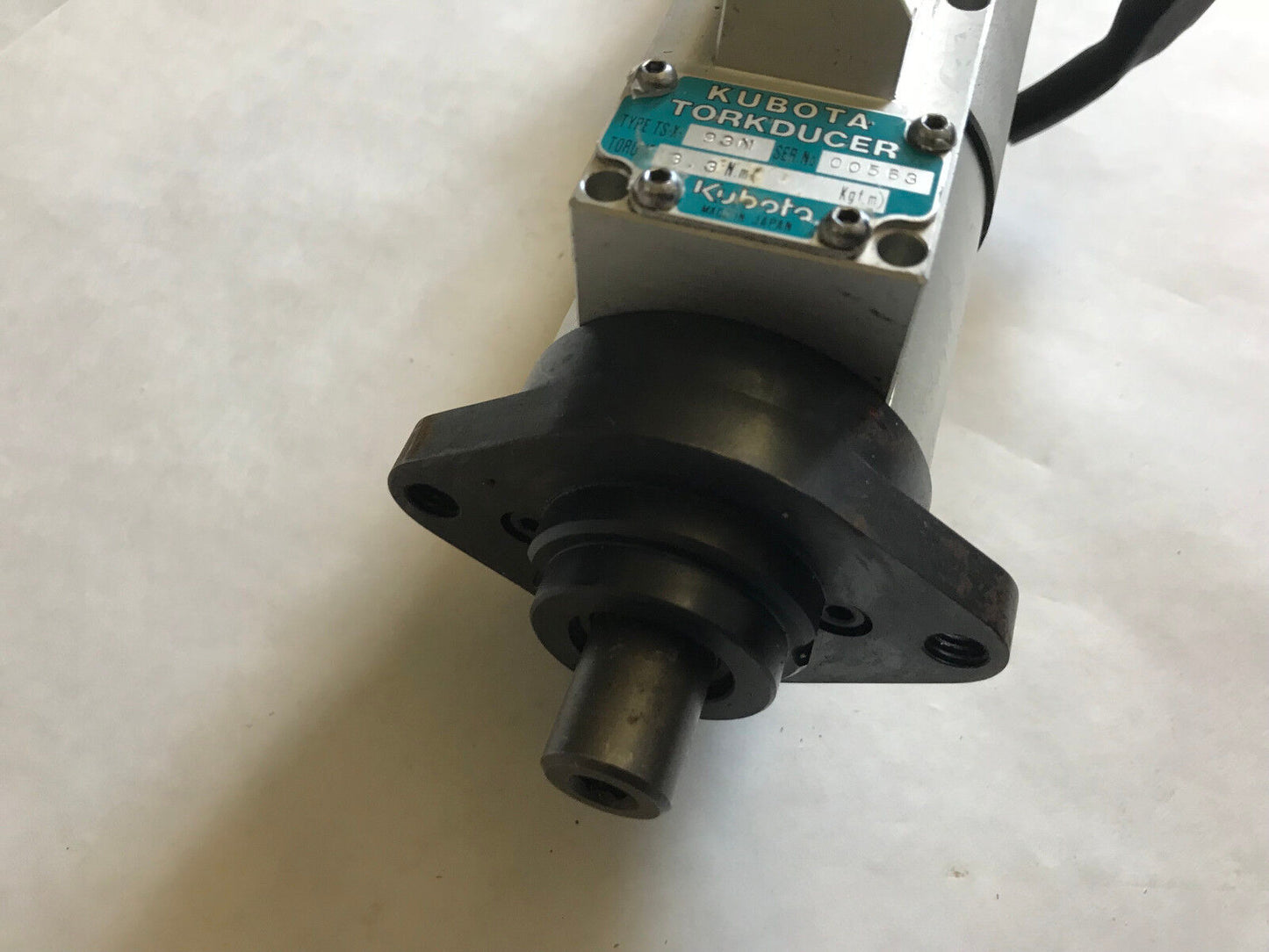 Kubota Ts-X 93N,3.3Nm,Seiko,Torkducer,Sinano Nutrunner Mx301-Tu01-H,5Da06-7Ss,Ah