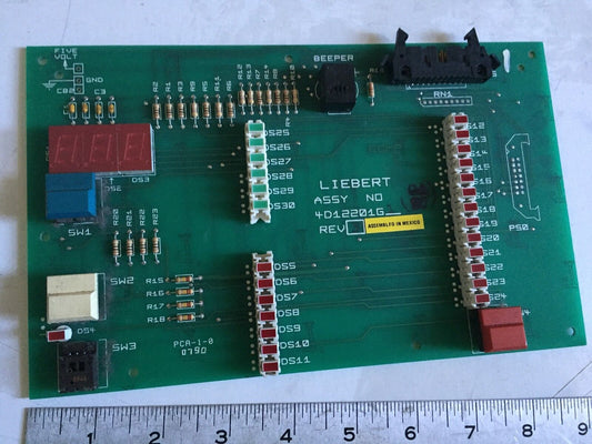 Liebert 4D12201g1,Liebert  4D12201g Pc Board Display Card Lvl1,Bb