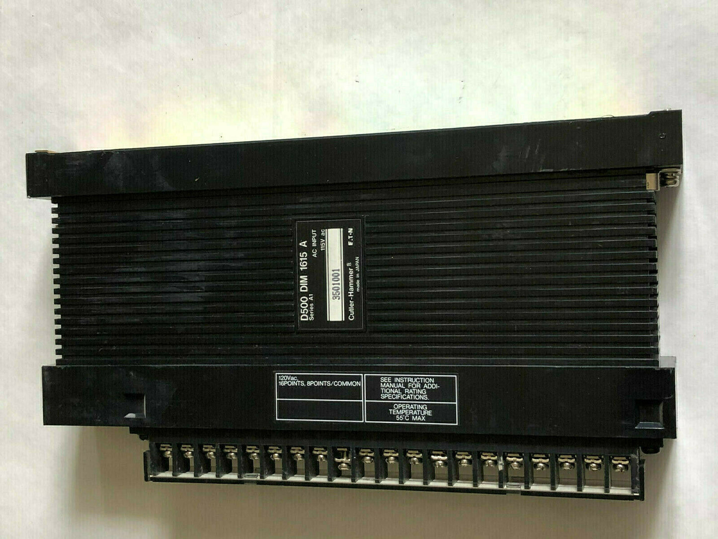 Cutler Hammer D500 Dim 1615A Input Module 85-132V 16Point,3501001,Ef
