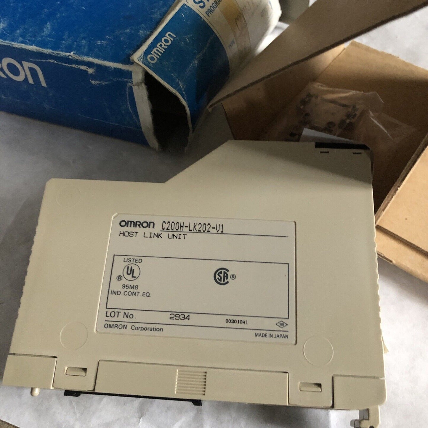 Omron C200h-Lk202-V1,Omron C200hlk202v1,Lk202-V1 Communication Link Module,Dd