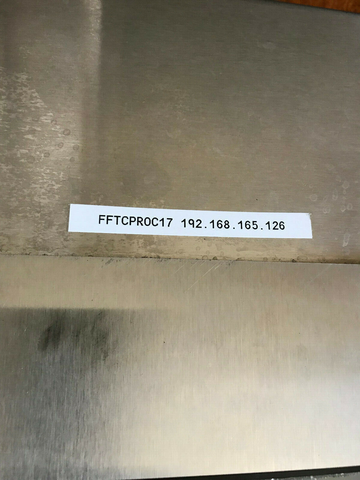 Mic Fftcproc17 192.168.165.126 Modular Fp1700 1020301 Industrial Monitor,Ab