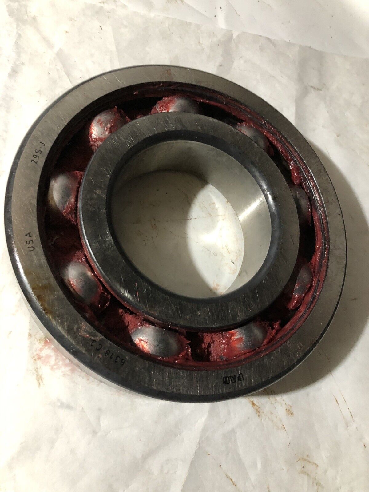 New Fag 6318.C3 Deep Groove Ball Bearing 29S J Usa, 90Mm X 190Mm X 43Mm,Tn