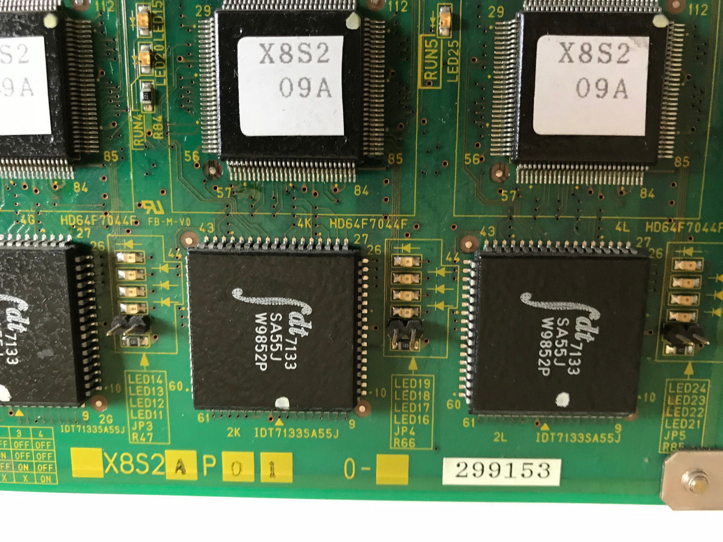 Toshiba 299153,Robotic Control Circuit Board X8s2ap01,F990527,Ab