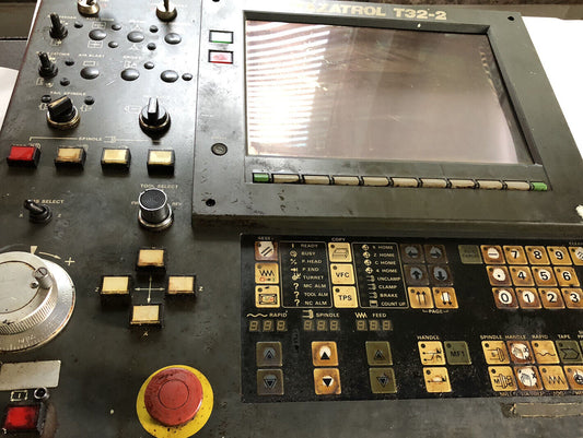 Mazatrol T32-2 15N,Sn111a654 Control Panel Cnb83 Mc24ia,Mc241a,Bn624a984g52,Ex
