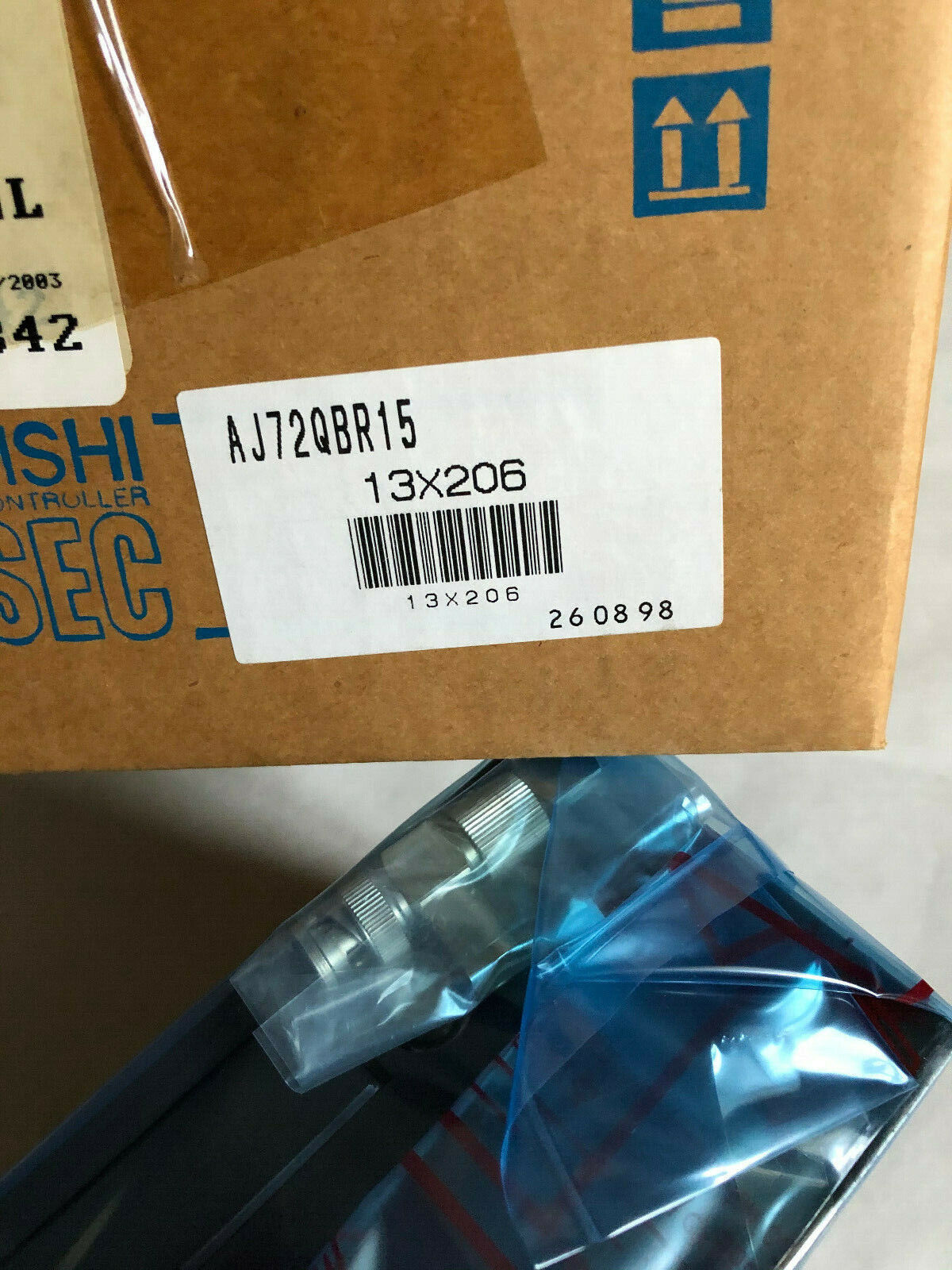 New Mitsubishi Aj72qbr15 Melsecnet/10 Remotecoax Melsec Programmable Plc,Ez